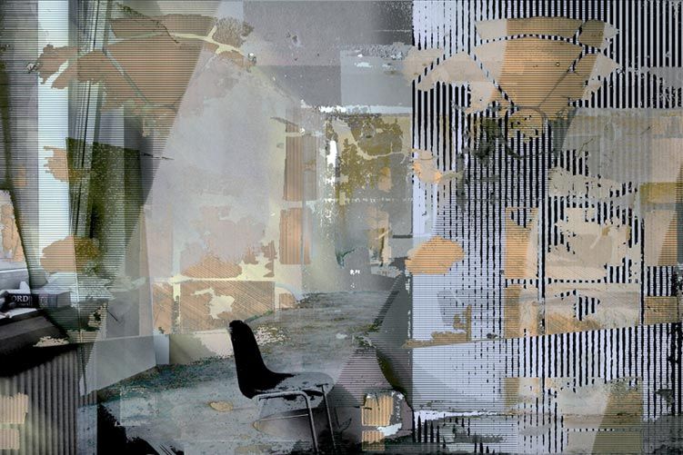 Studio 1 | Foto, digital verfremdet | 2013, Jupp Ernst