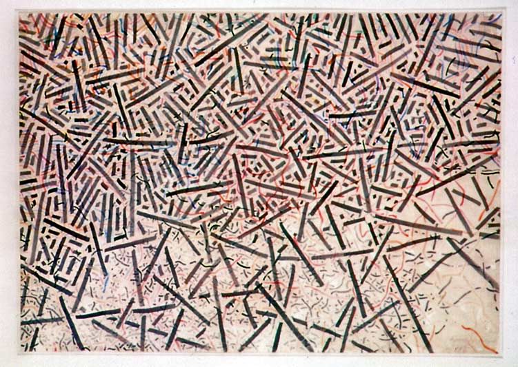 O.T., Pinselzeichnung | 1995, Jupp Ernst